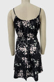 Floral Tie-Front Cami Dress
