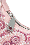 Pearl Beaded Hobo Bag