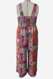 Printed Boho Wide-Leg Jumpsuit