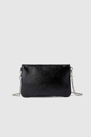 Studded Flap Chain Shoulder Bag