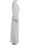 Bell Sleeve Mock Neck Crop Skirt Set