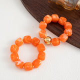 Chunky Beaded Stretch Bracelet