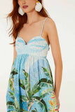 Tropical Print Sundress