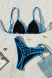 Print Tie-Back Bikini Set