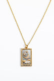 Rectangular Tarot Pendant Necklace