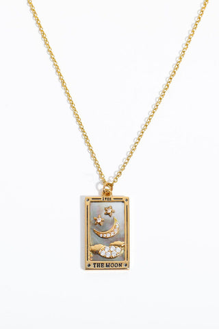 Rectangular Tarot Pendant Necklace