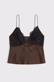 Lace and Polka Dot Camisole