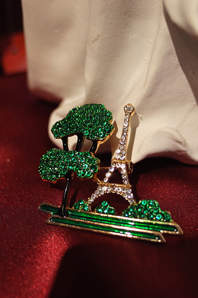 Nature-Inspired Decorative Brooch