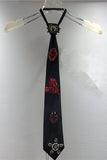Embellished Fringe Statement Tie