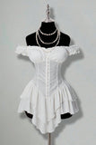 Ruffle Off-Shoulder Night Out Dress