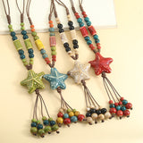 Starfish Beaded Necklace