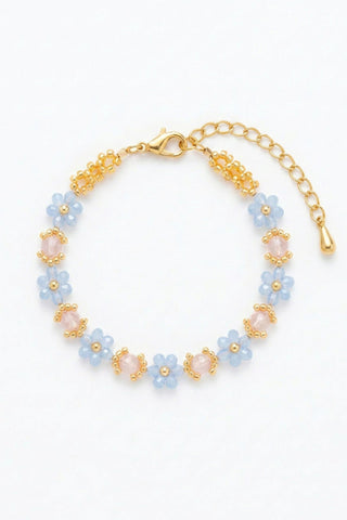 Floral Beaded Decorative Bracelet