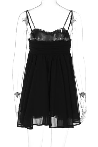 Flowy Spaghetti Strap Mini Dress