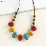 Beaded Cord Necklace