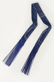 Printed Fringed Detail Scarf