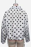 Button-Up Polka Dot Jacket