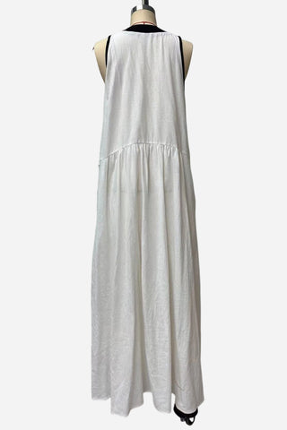 Sleeveless Tie-Front Casual Dress