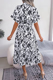 Belted Shirt Dress with Flowing Silhouette