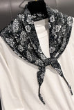 Paisley Print Tie Scarf