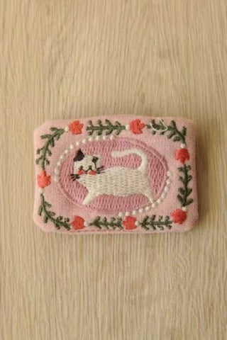 Cute Cat Decorative Brooch