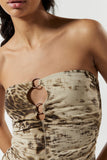 Strapless Ring-Detail Tank Top