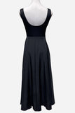 Square-Neck Midi Dress