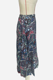 Bohemian Print Flowy Skirt