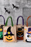 Halloween Character Applique Tote Bag