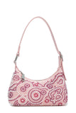 Pearl Beaded Hobo Bag