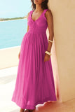 Smocked Maxi Summer Dress