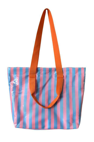 Striped Tote Bag