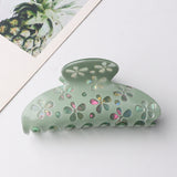 Floral Cutout Claw Hair Clip