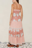 Floral Smocked Tiered Maxi Dress