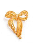 Floral Bow and Cloud Brooch