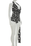 Polka Dot Halter Short Set