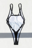 Sleek One-Piece Swimsuit