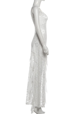 Spaghetti Strap Lace Dress
