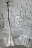 Sheer Castle Detail Bomber Jacket