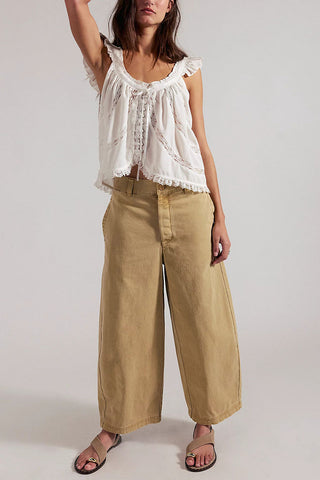 High-Waist Wide-Leg Baggy Jeans