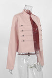 Military Detail Cropped Jacket