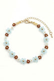 Floral Beaded Decorative Bracelet
