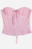 Strapless Ruched Tank Top