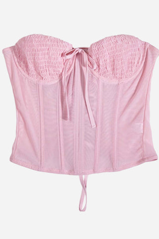 Strapless Ruched Tank Top