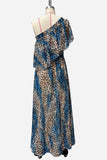 Off-Shoulder Flowy Casual Dress