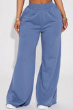 Wide-Leg Casual Pants