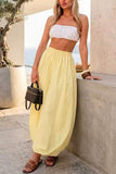 Elastic Waist Balloon Pants