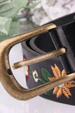 Floral Detail Vintage Belt
