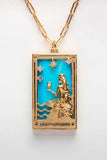 Rectangular Tarot Pendant Necklace