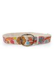 Vintage Floral Accent Belt