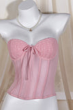 Strapless Ruched Tank Top